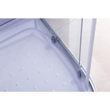 NNEDSZ 100x100cm Rounded Curved Shower Base in White