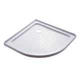 NNEDSZ 90x90cm Rounded Curved Shower Base in White