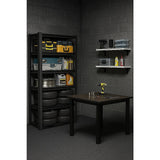 120x40x183cm Metal Garage Shelving Rack – Heavy-Duty Steel Storage