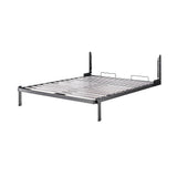 Queen DIY Wall Bed Hardware Kit with Silver handle – Frame & Mechanism for Custom Build