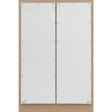 DIY Space Saving Double Wall Bed Cabinet – Murphy Bed Kit with Steel Frame & Hardware