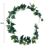 NNEDSZ Long Two-Tone Ivy Garland 190cm