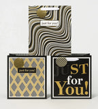 bulk 24 Medium Golden Glam Gift Bag