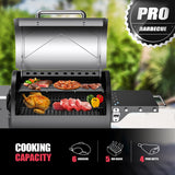 NNEDSZ AS500N-2 WOOD PELLET GRILL SILVER