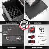 NNEDSZ AS660N-2 WOOD PELLET GRILL SILVER