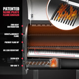 NNEDSZ AS660N-2 WOOD PELLET GRILL SILVER