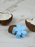 NNEDSZ Claw Clip - Flower - Light Blue