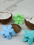 NNEDSZ Claw Clip - Flower - Light Blue