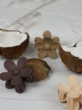NNEDSZ Claw Clip - Flower - Beige