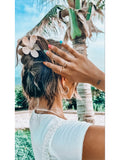 NNEDSZ Claw Clip - Flower - Beige