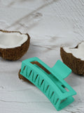 NNEDSZ Claw Clip - Jumbo Elongated Rectangle - Green
