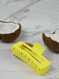 NNEDSZ Claw Clip - Jumbo Elongated Rectangle - Yellow