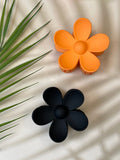 NNEDSZ Claw Clip - Flower - Orange