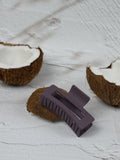 NNEDSZ Claw Clip - Elongated Rectangle - Eggplant