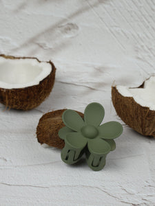NNEDSZ Claw Clip - Flower - Khaki