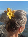NNEDSZ Claw Clip - Flower - Sunshine Yellow