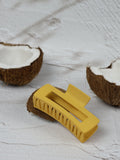 NNEDSZ Claw Clip - Medium Elongated Rectangle - Pineapple