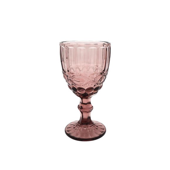 NNEDSZ Faubourg Embossed Wine Glass - 310ml purple