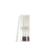 NNEDSZ Iconic Candles pearl white spiral