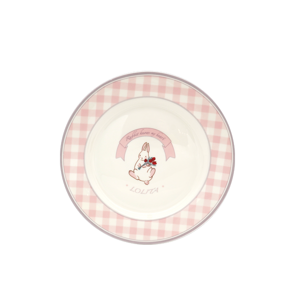 NNEDSZ Rabbit Flat Plate purple
