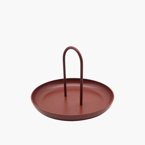 NNEDSZ Parthenon Matte Burgundy Tray