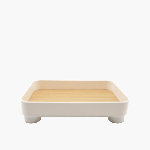 NNEDSZ Parthenon White Square Tray