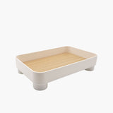 NNEDSZ Parthenon White Square Tray