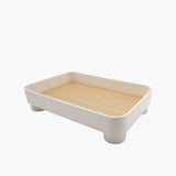 NNEDSZ Parthenon White Square Tray