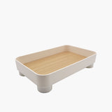 NNEDSZ Parthenon White Square Tray