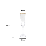 NNEDSZ Nile Garden Champagne Glass - 122ml