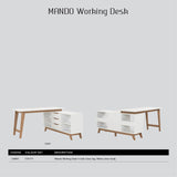 NNEDSZ Mando Study Desk Working Station