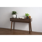 NNEDSZ Hirado Console Hallway Table - Cocoa