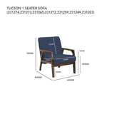 NNEDSZ Tucson 1 Seater Sofa Armchair