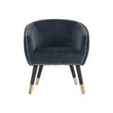 NNEDSZ Deniz Lounge Chair Tub Chair Accent Armchair - Blue