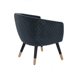 NNEDSZ Deniz Lounge Chair Tub Chair Accent Armchair - Blue