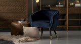 NNEDSZ Deniz Lounge Chair Tub Chair Accent Armchair - Blue