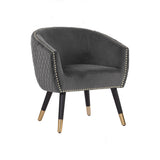 NNEDSZ Deniz Lounge Chair Tub Chair Accent Armchair - Grey