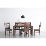 NNEDSZ Asbel Timber Dining Chair x2  - Cocoa