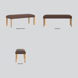 NNEDSZ bench Ottoman - Cocoa