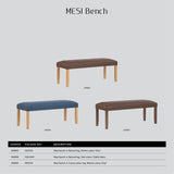 NNEDSZ bench Ottoman - Natural