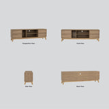 NNEDSZ Entertainment TV Unit - Natural