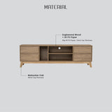 NNEDSZ Entertainment TV Unit - Natural