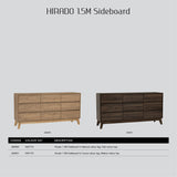 NNEDSZ Hirado Sideboard Buffet - Cocoa