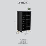 NNEDSZ Volos Multifunction Cabinet Shoe Cabinet