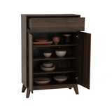 NNEDSZ Hirado Sideboard Hallway Table Shoe Cabinet - Cocoa