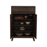 NNEDSZ Hirado Sideboard Hallway Table Shoe Cabinet - Cocoa