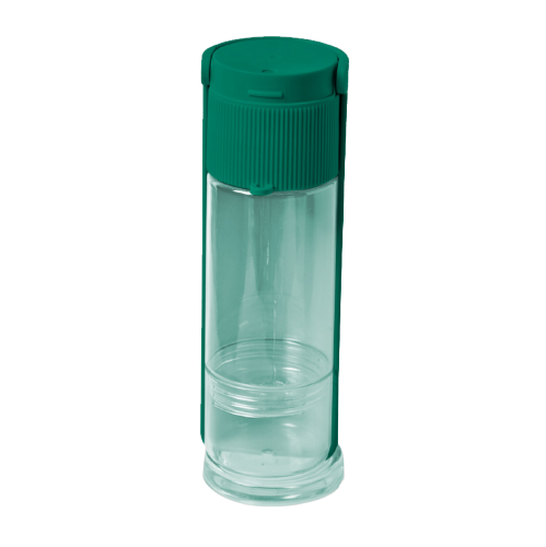 NNEDSZ 12x Ribbed Portable Pet Bottle in Emerald