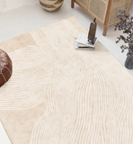 NNEDSZ Wabi-Sabi style- white Imitation Cashmere Rug 200cm＊300cm