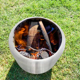 NNEDSZ Smokeless Fire Pit & Cooking Grill