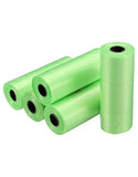 NNEDSZ Supermarket Produce Roll Bag Standard (1800 Pcs/6 Roll) Green Color Wholesale